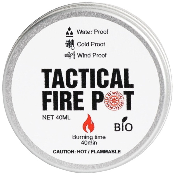 Spritbrännare Tactical Fire Pot 40ml