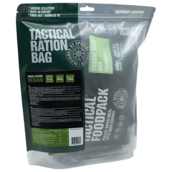 3 Meal Ration Vegan - Tactical Foodpack