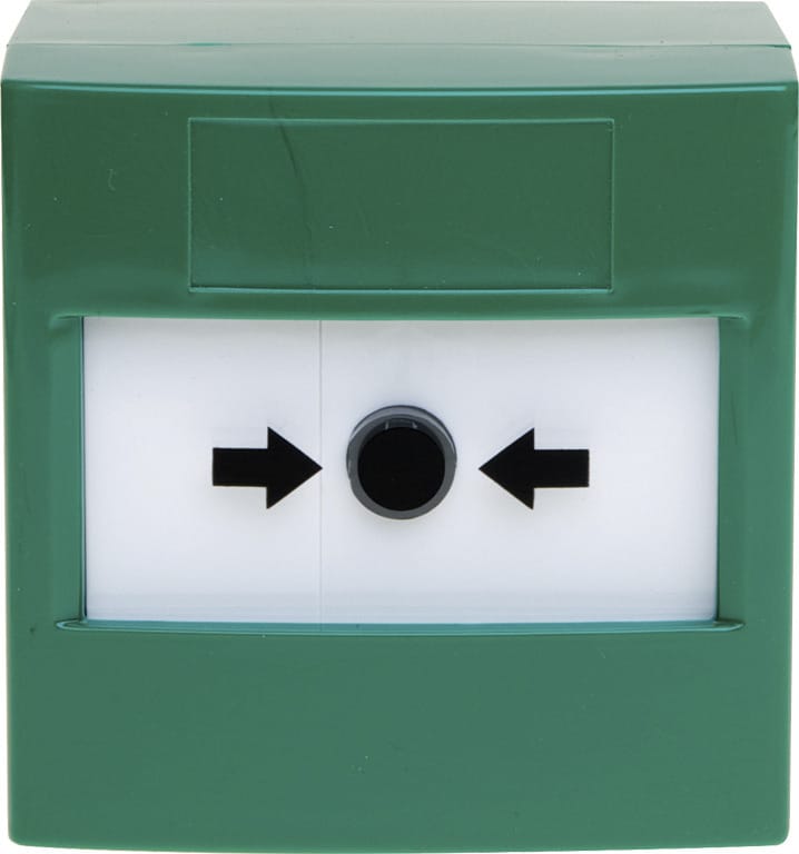 Brandlarmsknapp LK-5 grön